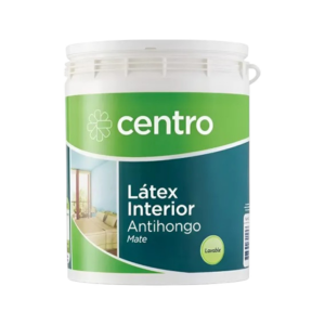 CENTRO ANTIHONGO LATEX INTERIOR BLANCO MATE X 10 LTS